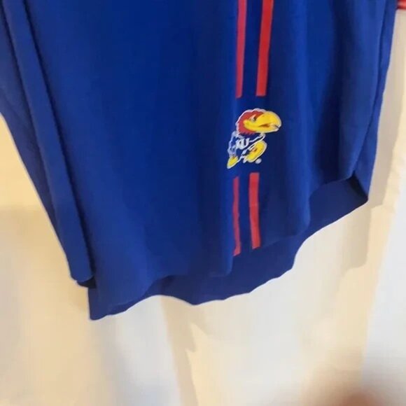 NEW University of Kansas Jayhawks KU Blue Racerback Tank Top Shirt Women's M - Picture 5 of 5